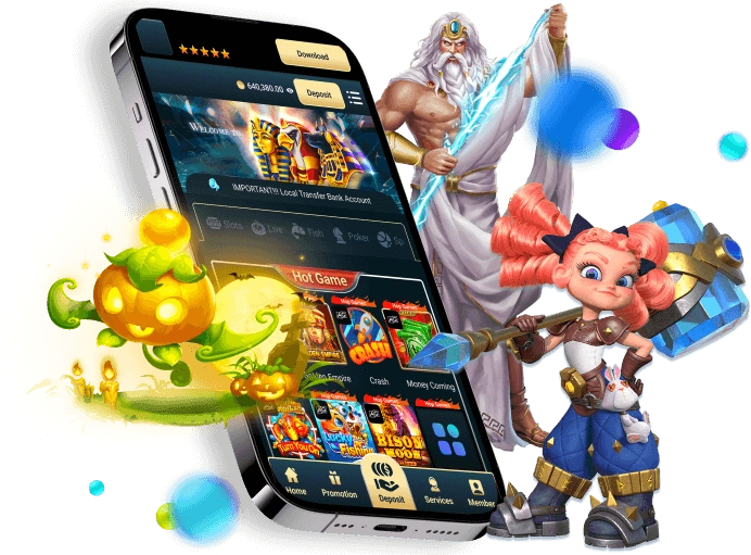 Giao diện game bắn cá 2bong88 với các loài cá đa dạng